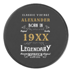 Palet De Hockey Anniversaire Personnalisé Meilleur Père Jamais Lég