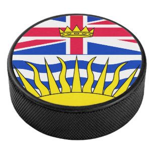 Palet De Hockey Armoiries de la Colombie-Britannique - CND