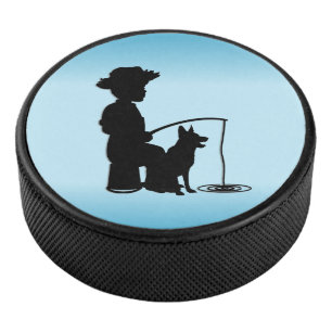 Palet De Hockey Au trou de pêche