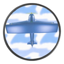 Avion bleu