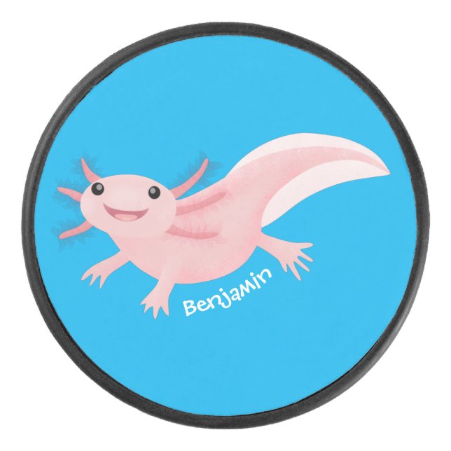 Palet De Hockey axolotl rose pâle (Devant)