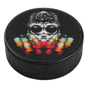 Palet De Hockey Belle araignée automnale avec Casquette Dewdrop