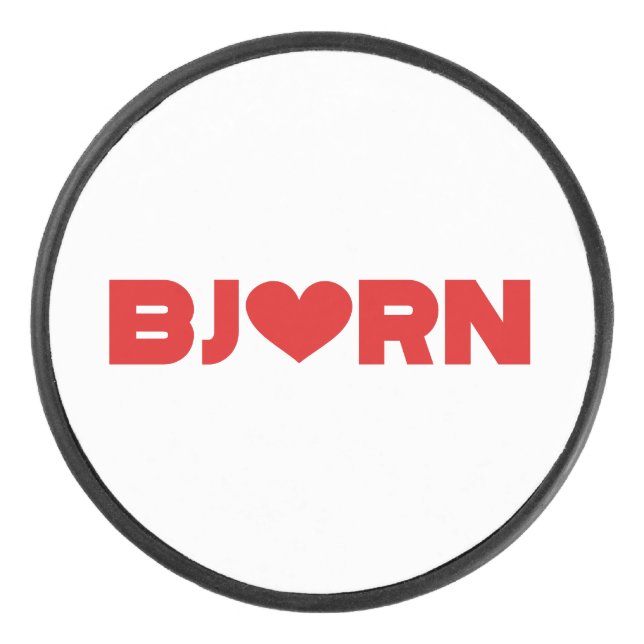 Palet De Hockey Bjorn Love (Devant)