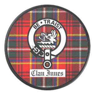 Palet De Hockey Blason de Clan Innes et tartan
