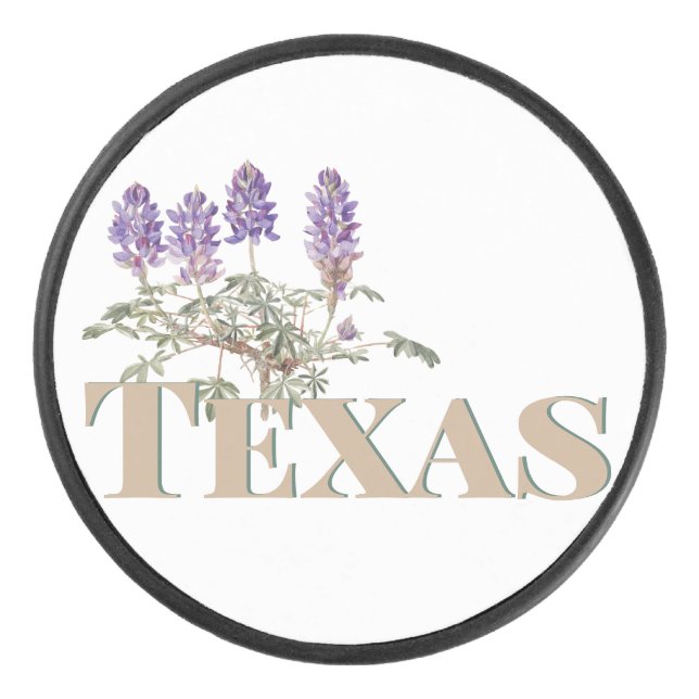 Palet De Hockey Botanique Texas Bluebonnet 2 (Devant)