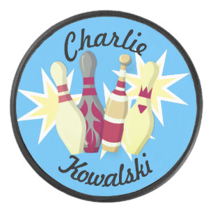 Palet De Hockey Bowling de style vintage