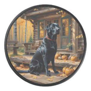 Palet De Hockey Cabine du journal de l'extracteur Black Labrador A