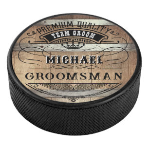 Palet De Hockey Cadeaux Groomsmen