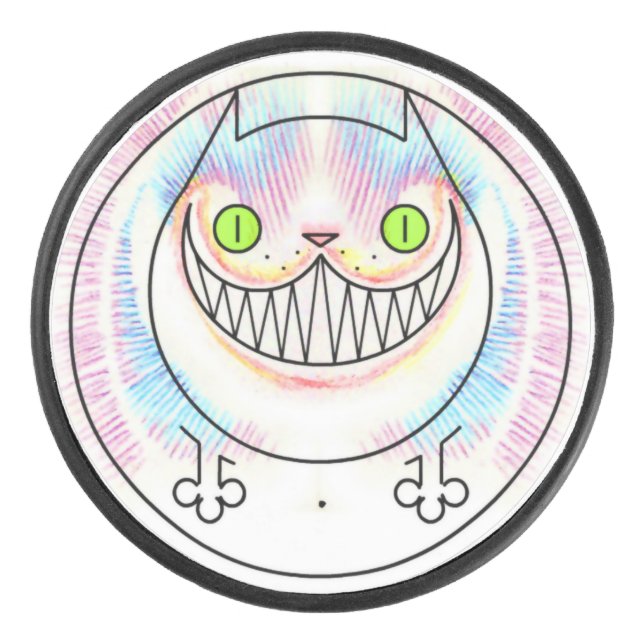 Palet De Hockey Camion de chat en graisse avec cheshire (Devant)