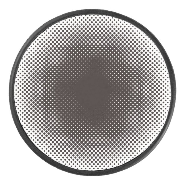 Palet De Hockey Camion de hockey monochrome rond (Devant)