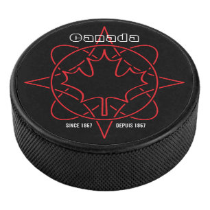 Palet De Hockey Canada Depuis 1867 Puck