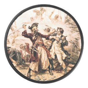 Palet De Hockey Capture, Barbe noire pirate, Revenge de la reine A