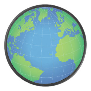 Palet De Hockey Carte du monde