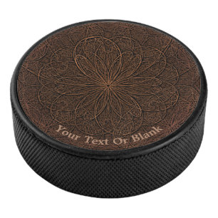 Palet De Hockey Chocolate icing