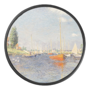 Palet De Hockey Claude Monet. Bateaux rouges, Argenteuil