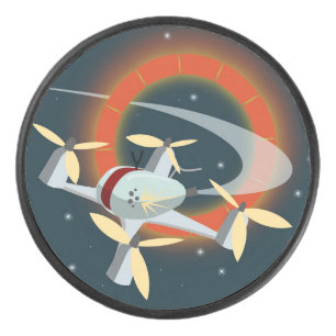 Palet De Hockey Course de drones