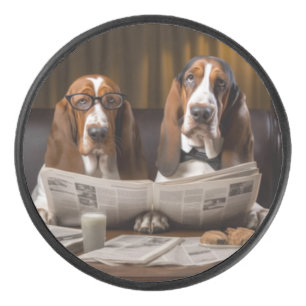 Palet De Hockey Cute basset hounds lecture journal