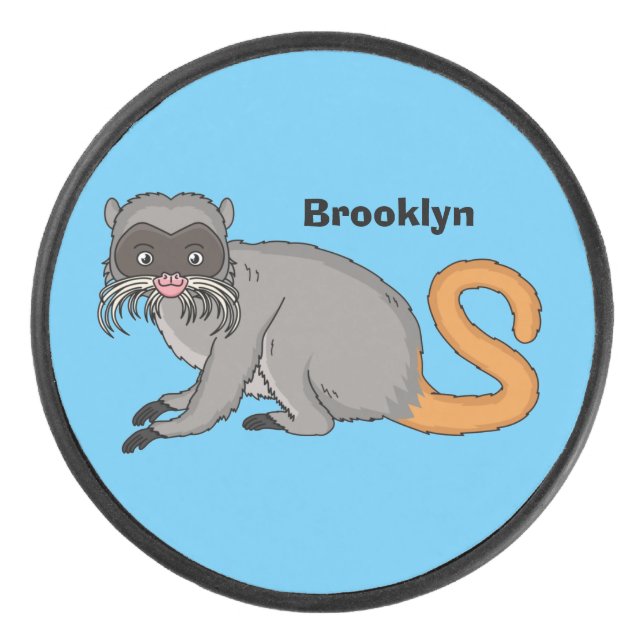 Palet De Hockey Cute Emperor Tamarin illustration (Devant)