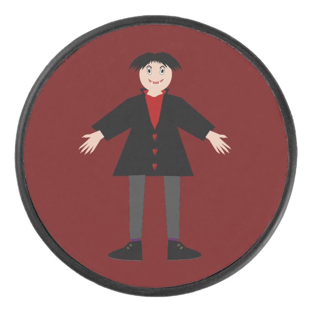 Palet De Hockey Cute Vampire Halloween (Devant)