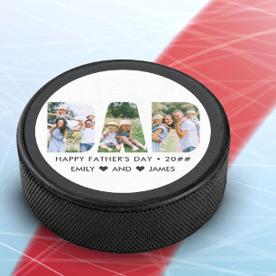 Palet De Hockey DAD Lettre découpée photo Collage texte personnali