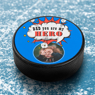 Palet De Hockey Dad you are my Hero Father`s Day Photo