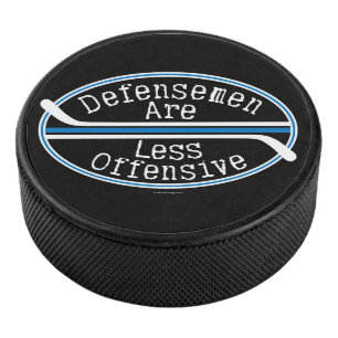 Palet De Hockey Défenseurs du hockey moins offensifs