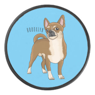 Palet De Hockey Dessin de Chihuahua pour chien