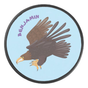 Palet De Hockey dessin humoristique d'aigle royal