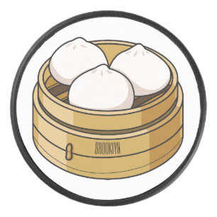 Palet De Hockey Dim sum dessin animé