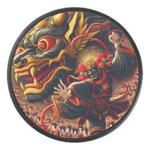 Palet De Hockey Dragon Kabuki