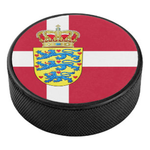 Palet De Hockey Drapeau/armoiries du Danemark