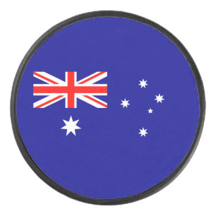 Palet De Hockey Drapeau australien patriotique