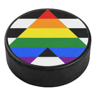 Palet De Hockey Drapeau d'allié straight de SlipperyJoe lisse arc-