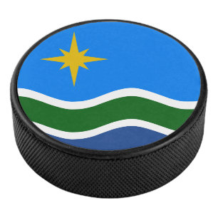 Palet De Hockey Drapeau de Duluth, MN