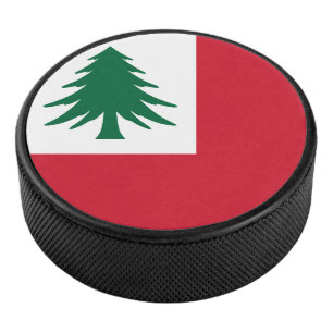 Palet De Hockey Drapeau de la Nouvelle-Angleterre (pin seulement)