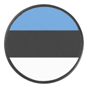 Palet De Hockey Drapeau de l'Estonie