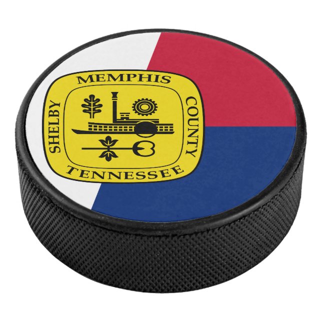 Palet De Hockey Drapeau de Memphis, Tennessee Hockey Puck (3/4/2016 12:00:00 AM)