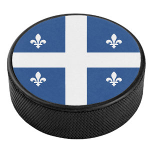 Palet De Hockey Drapeau de Québec, Canada