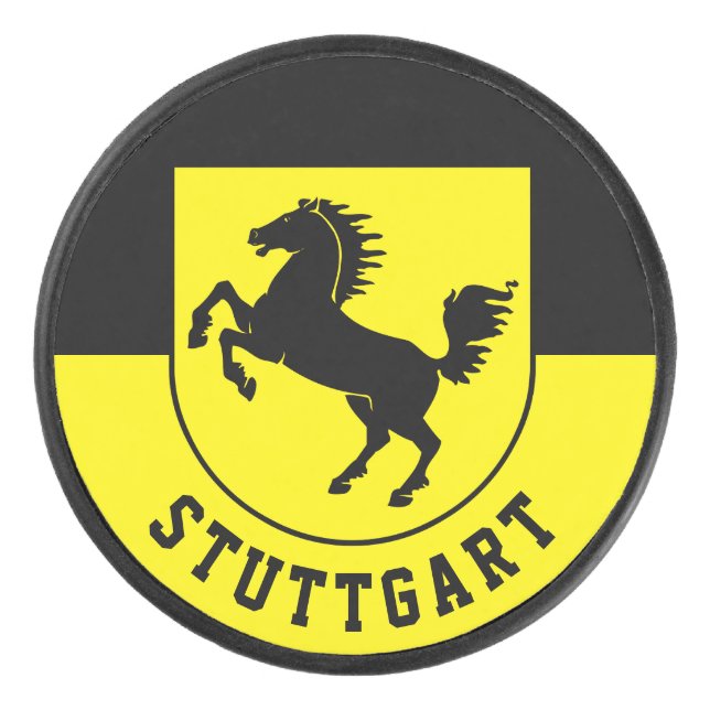 Palet De Hockey Drapeau de Stuttgart (Allemagne) (Devant)