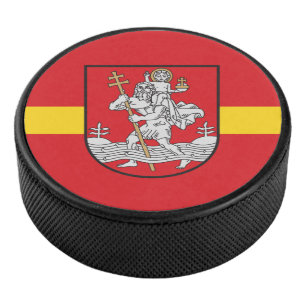 Palet De Hockey Drapeau de Vilnius, Lituanie Camion de hockey