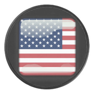 Palet De Hockey Drapeau des États-Unis d'Amérique