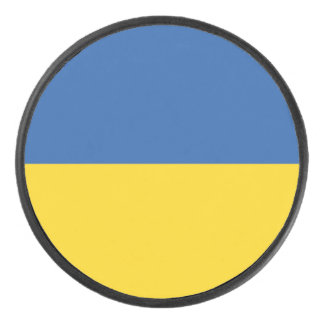 Palet De Hockey Drapeau d'Ukraine