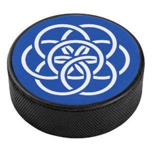 Palet De Hockey Drapeau international de la planète Terre