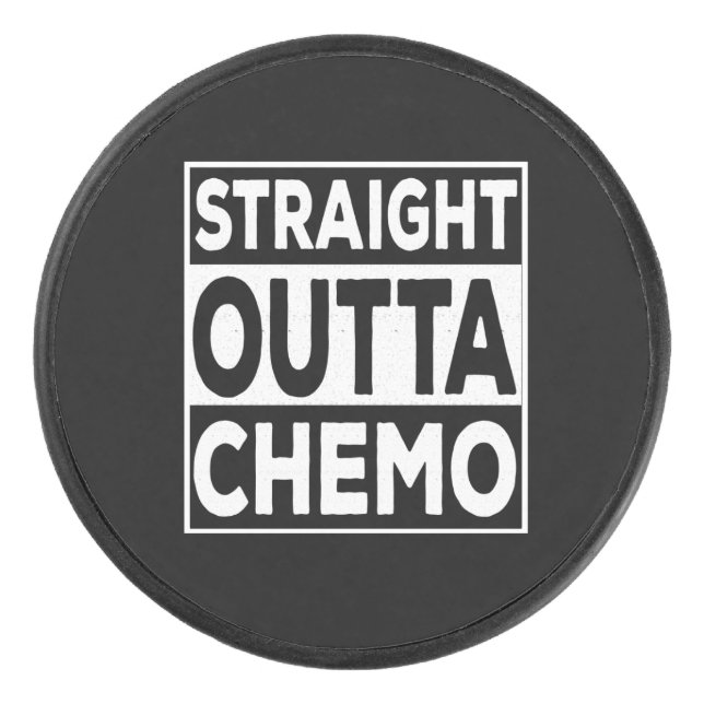 Palet De Hockey Droite Outta Chemo (Devant)