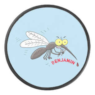 Palet De Hockey Drôle dessin d'insecte moustique