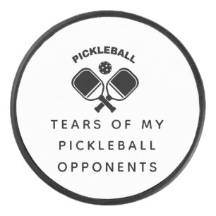 Palet De Hockey Drôle larmes de mes adversaires de la typographie 