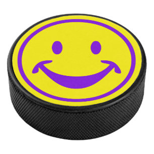 Palet De Hockey Drôle violet + ton dos. & idées