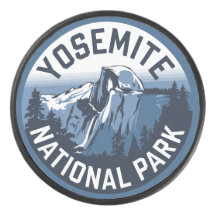 Emblème rond Yosemite demi-dôme