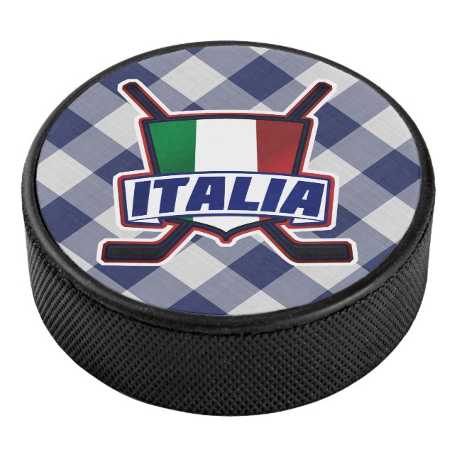 Palet De Hockey Équipe d'Italie de hockey sur glace Puck (3/4/2016 12:00:00 AM)