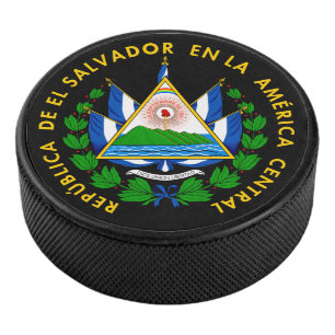 Palet De Hockey Escudo de El Salvador